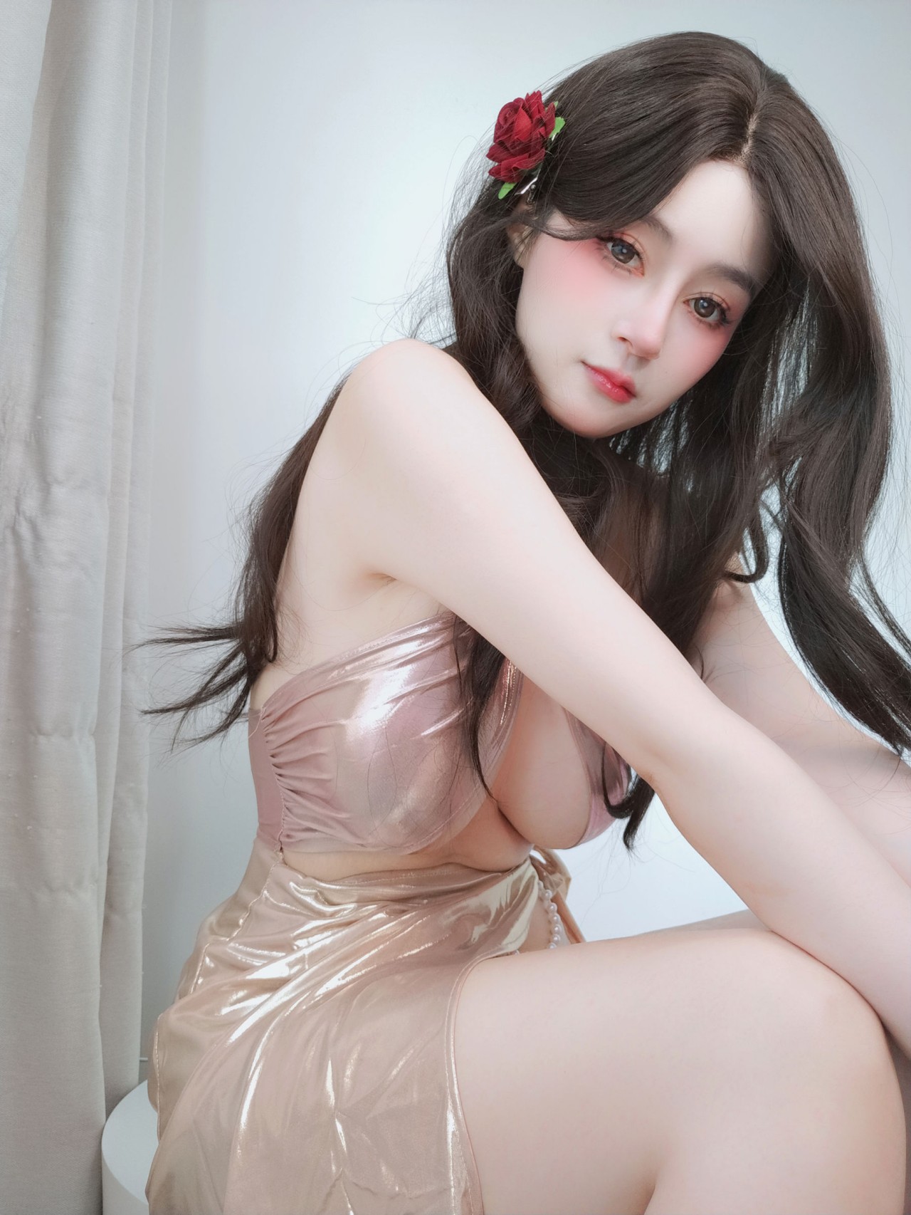 白银 81 视频和金色のワンピース写真套图欣赏，清新甜美风的日常美插图9