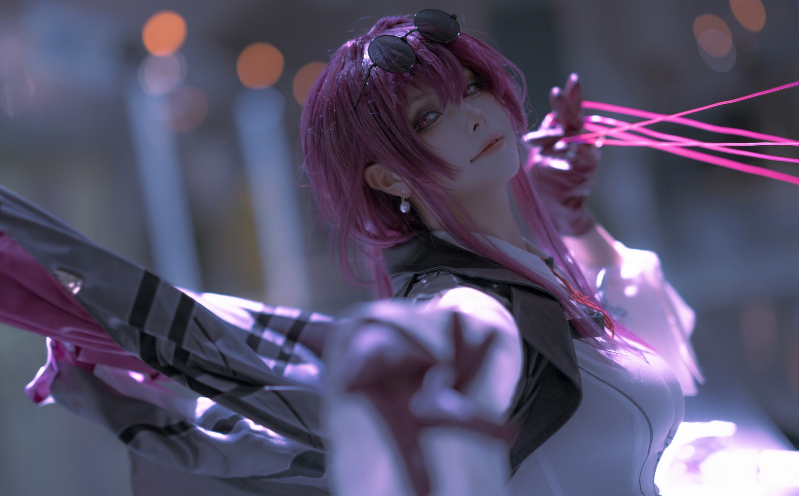 w百合欧皇子w 卡芙卡写真集 – Kafka COS 崩坏星穹铁道高清图 [15P-149MB]插图7