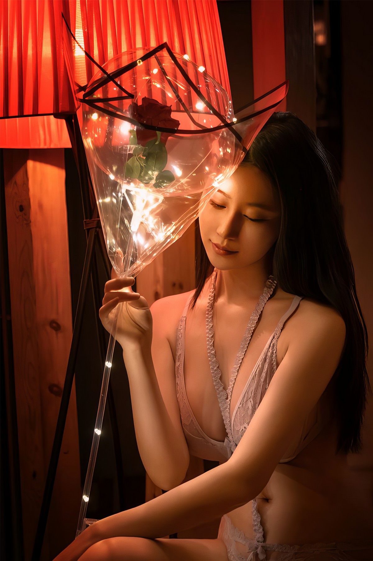 年年nnian 叶红主题写真 秋日氛围图集插图1