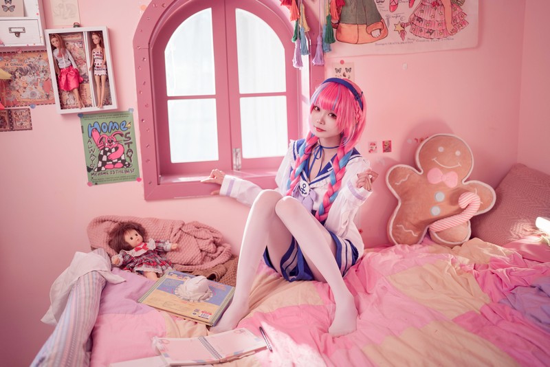 艾西Aiwest 湊阿库娅私服Cosplay写真图集 虚拟主播高清美图 55P (274.4M)插图7