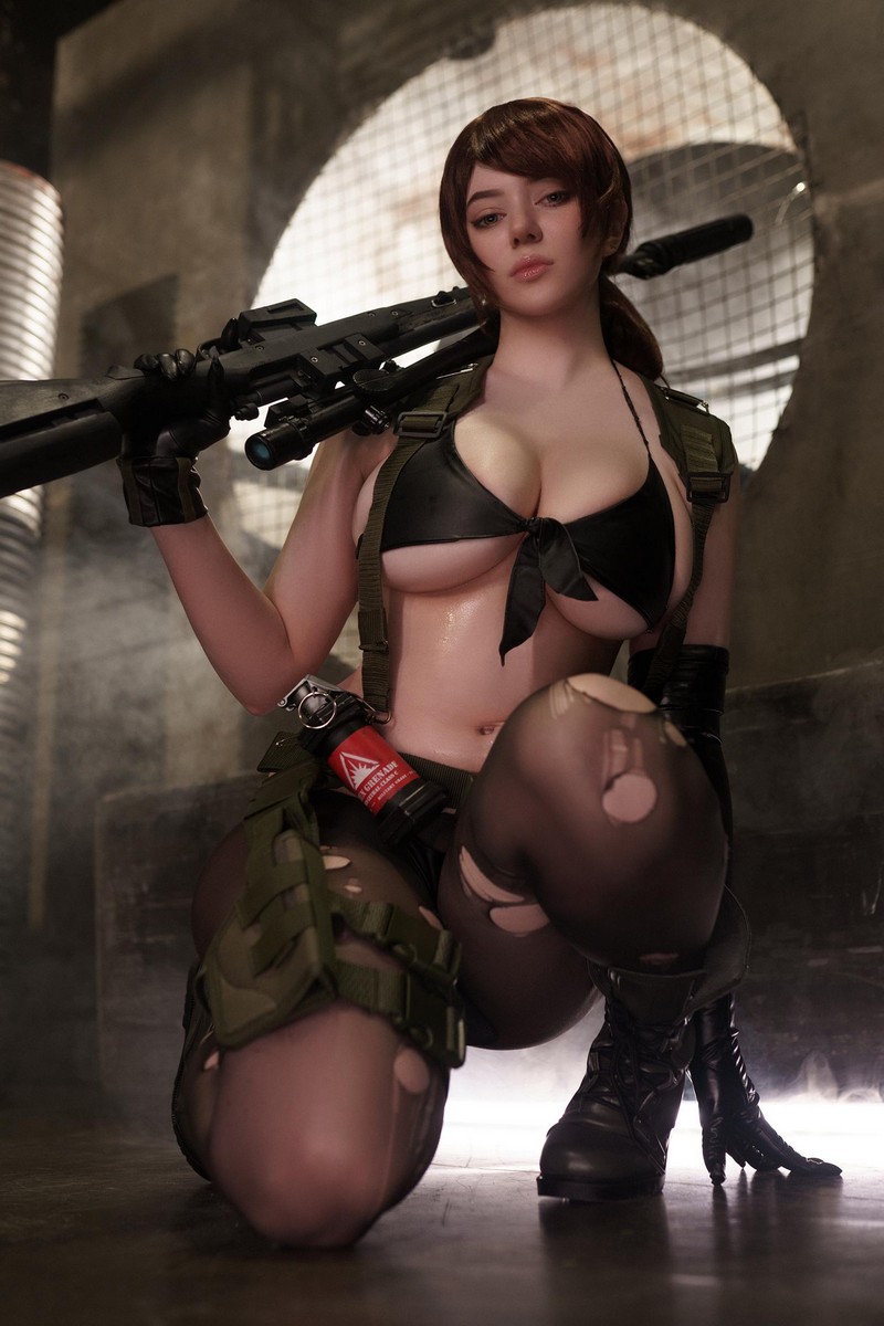 Alina Becker Quiet Cosplay 合金装备 Metal Gear Solid 写真图集【32P-10.9M】插图