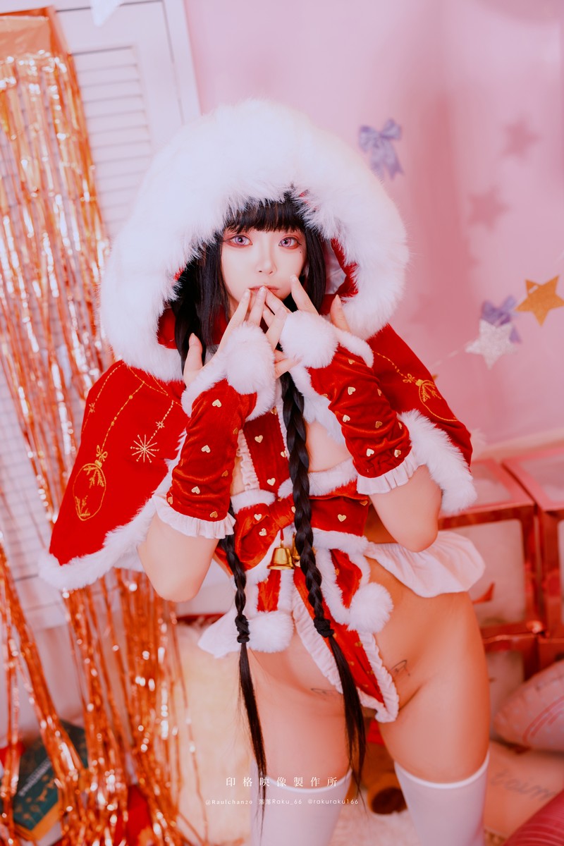 落落Raku Santa Tell Me 圣诞主题写真 35P插图4