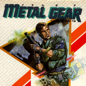Metal Gear 1 box art