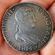 8 Reales 1814. Fernando VII. Cádiz 20181204-132436-1