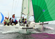 Fierce competition between the J80s (Women's Sailing Festival 2024)