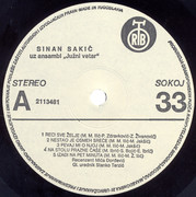Sinan Sakic - Diskografija Sinan-Sakic-1985-LP-A-strana