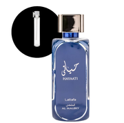 AMOSTRA LATTAFA HAYAATI AL MALEKI AZUL 1ML - imagem 1