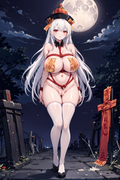 05077-2318060391-1girl-mature-female-solo-huge-breasts-sagging-breasts-jiangshi-no-bra-cleavage