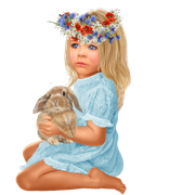 Baby-with-a-rabbit-6