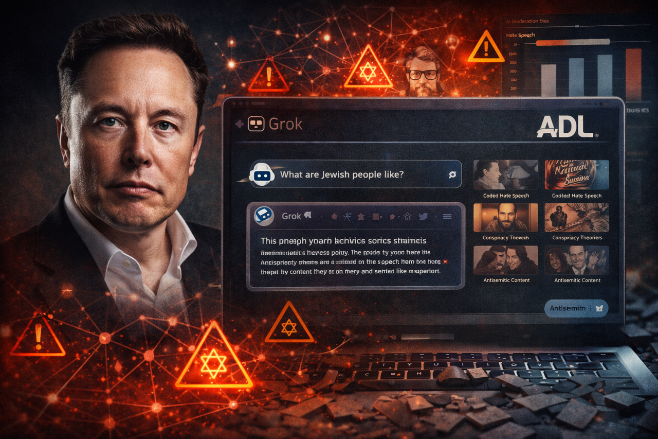 Grok, a IA de Elon Musk, falha onde não podia: estudo aponta pior desempenho contra conteúdo antissemita
