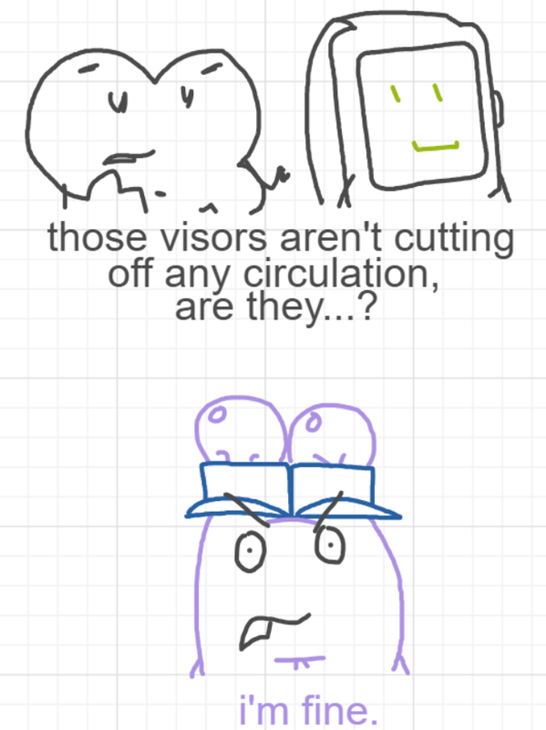 A panel from The Prime Number Few, episode eight of the Board Boards object show by Furretwalk/WalkingFurret.
