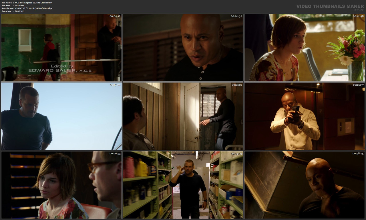 NCIS Los Angeles S03E08 Greed.mkv
