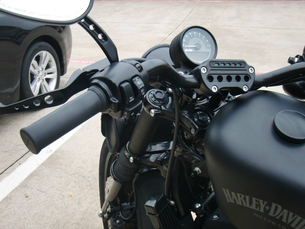 Speedo relocation Harley Davidson Forums