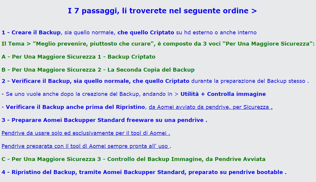 7 Passaggi Importanti 2