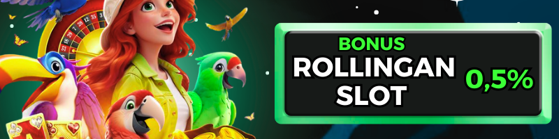BONUS ROLLINGAN SLOT 0.5%