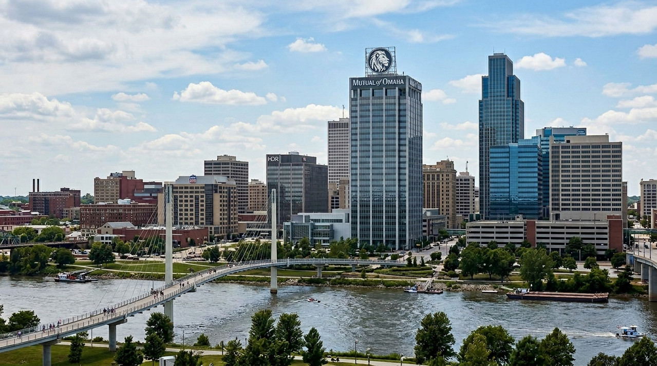 Omaha skyline Mutual of Omaha 202606152219