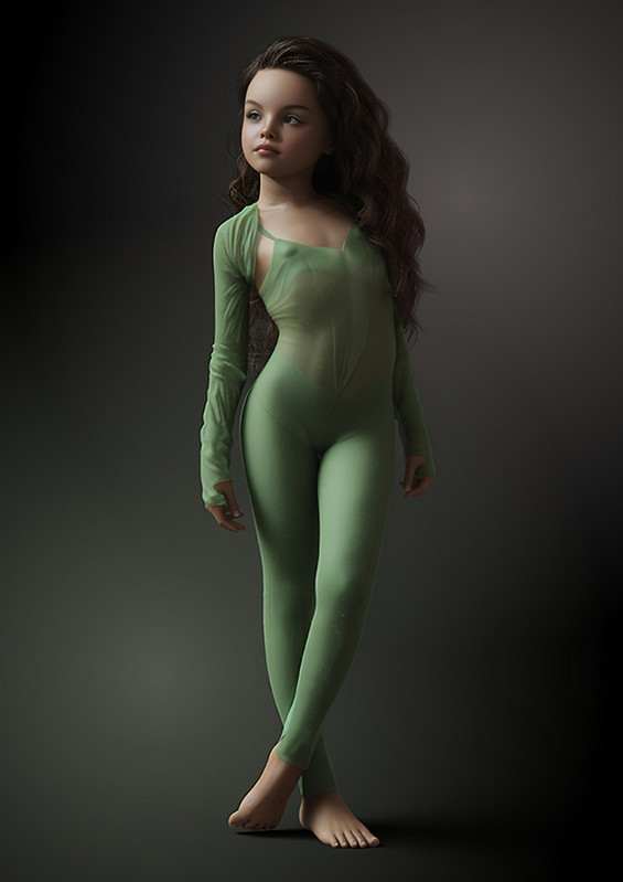 Green Bolero still image w backg