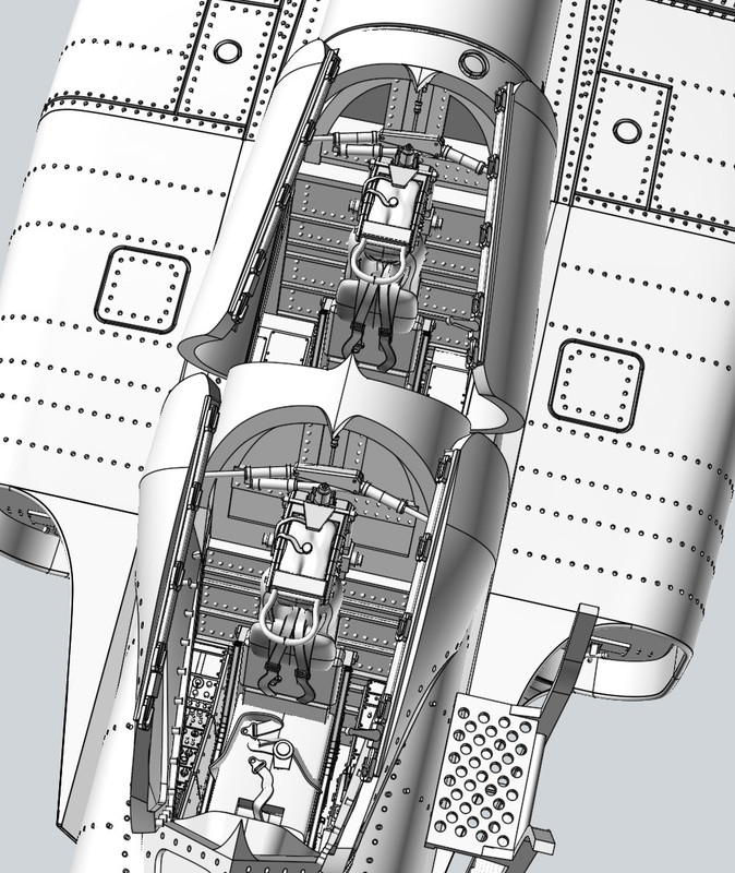 1-48-1-72-avro-canada-cf-105-arrow-3d-printed-kit-project-by-zsolt