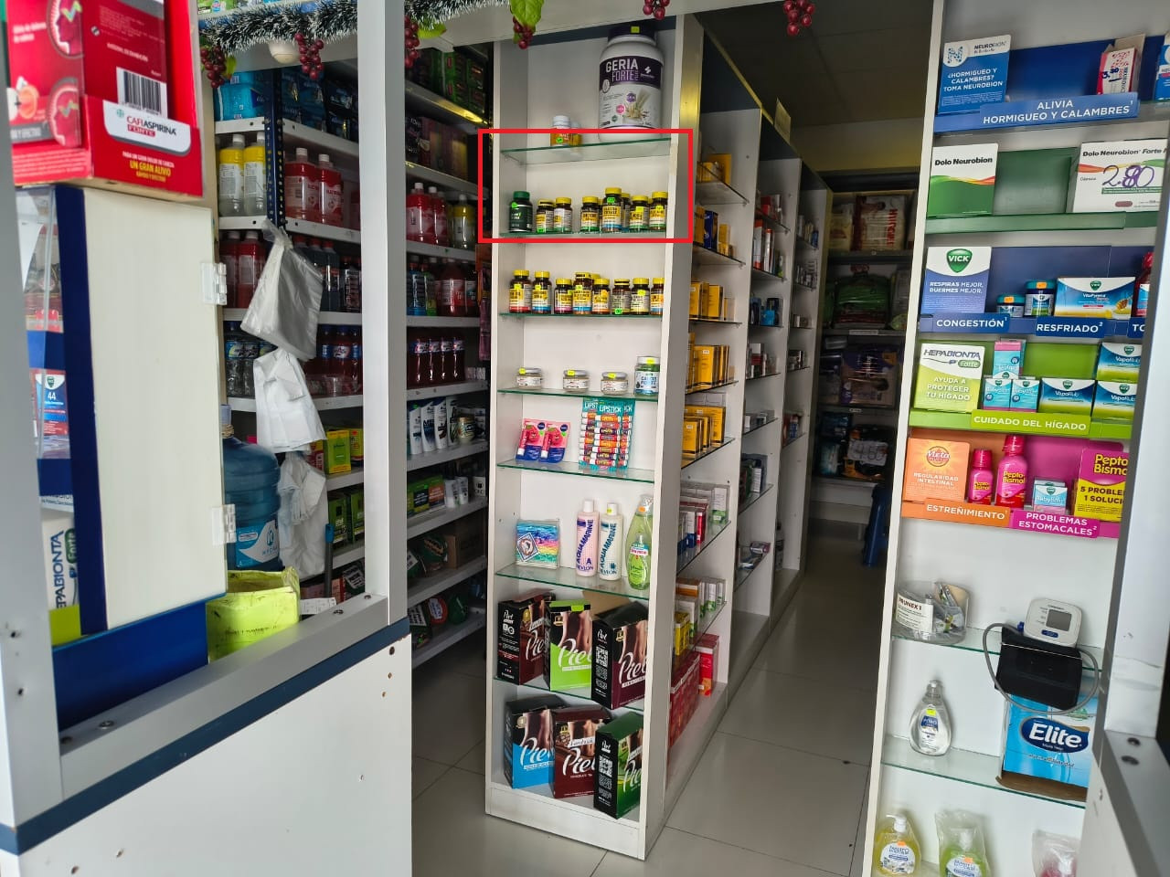 DROGUERIA ESPIRITU SANTO 48 44 5 cm ancho x 19 5 cm alto