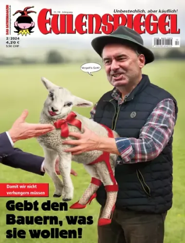 Cover: Eulenspiegel Satiremagazin Februar No 02 2024