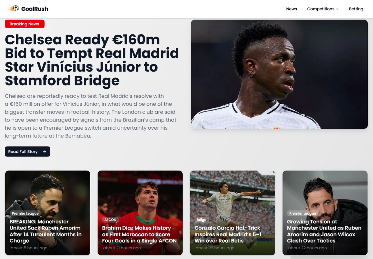 Screenshot Goal Rush 2026