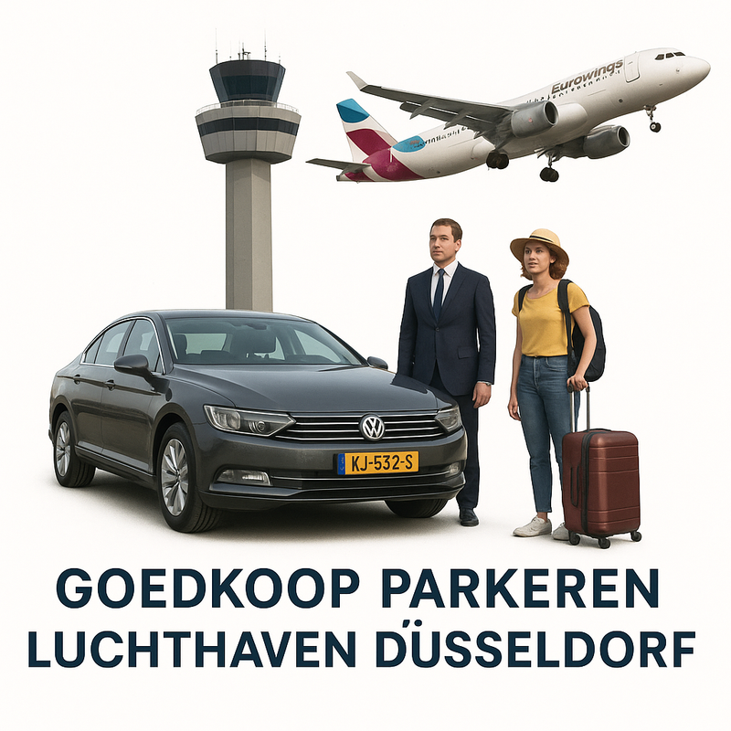 Goedkoop Parkeren Luchthaven Dusseldorf Logo