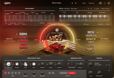 uJAM Virtual Drummer HOT v2.3.0-V.R