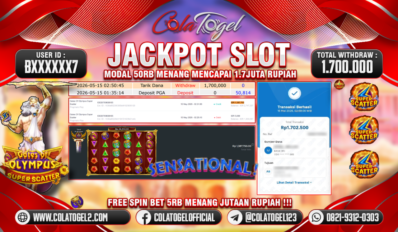 JACKPOT SLOT GACOR!!