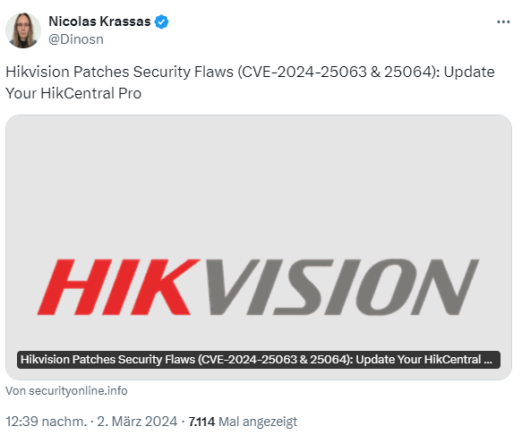 Hikevision 