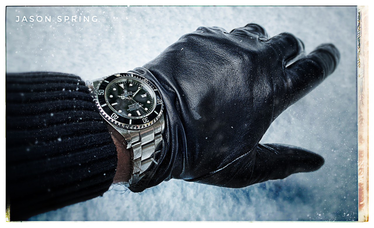 rolex 16600 sous la neige