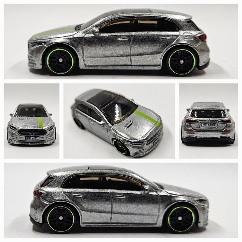 HotWheels #HCY24 - '19 MB A-klasse - 07 - 2022 HW Hatchbacks - Zamac series
