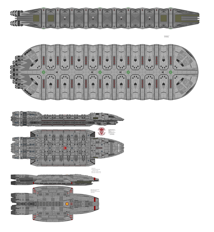 Cylon Behemoth Battlestar Comparison Chart — Postimages