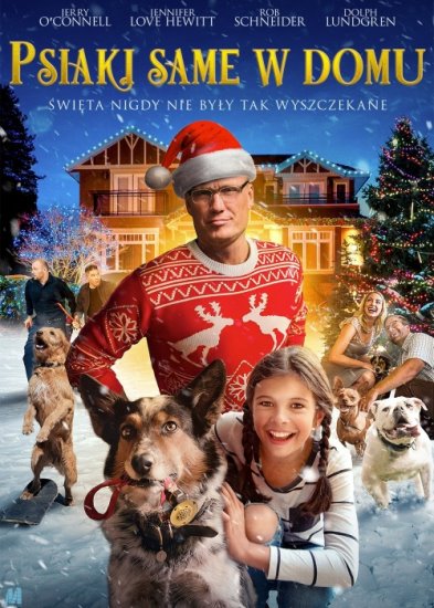 Psiaki same w domu / Pups Alone: A Christmas Peril (2021) PL.WEB-DL.XviD-GR4PE | Lektor PL