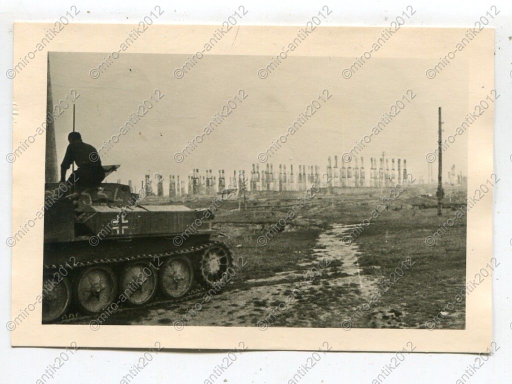 Foto, Panzer-Abteilung 100 (Flamm), Panzer in Sm