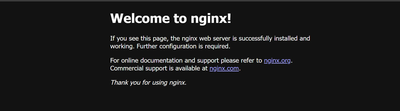 Test the FreeBSD Nginx Webserver Application