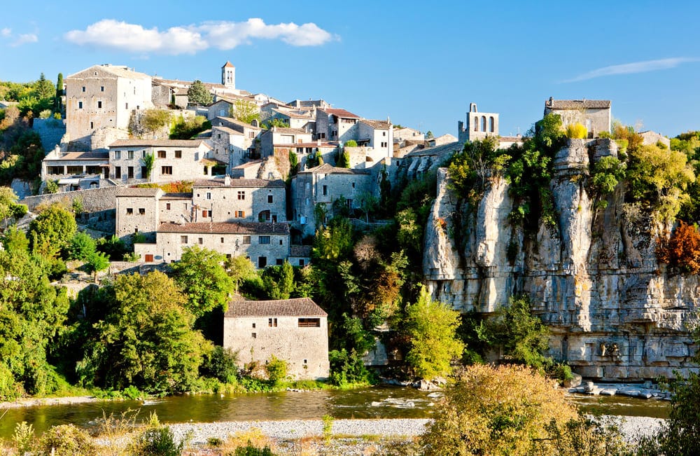 Balazuc, l'un des Plus Beaux Villages de France, en Ardèche
