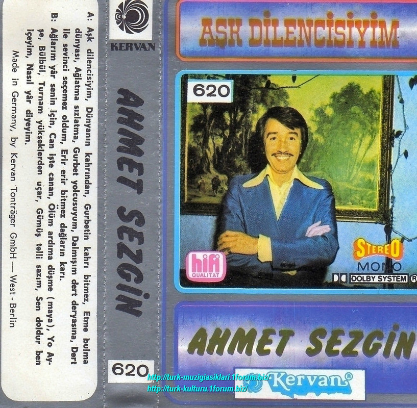 Ahmet Sezgin - Ask Dilencisiyim (Kervan kaset)