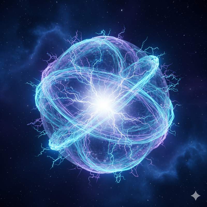 3D Electric Sphere WebGL Demo