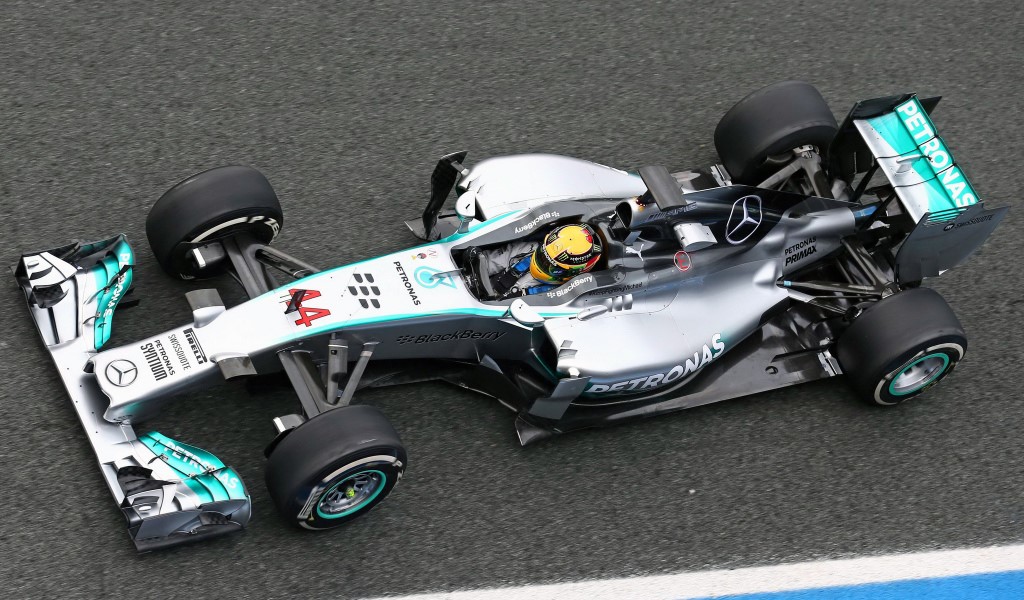 Mercedes-F1 W05 (2014 Lewis Hamilton КЧ1 КК1)