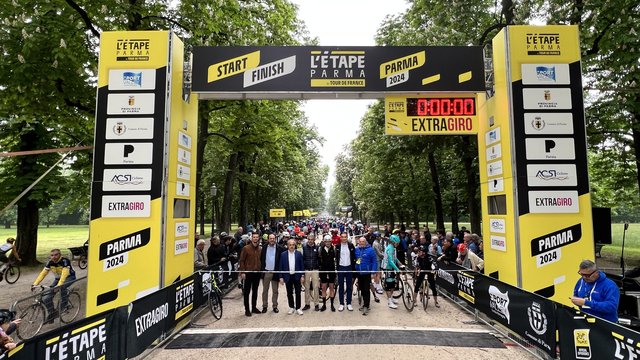 Due giorni di festa con L’Étape Parma by Tour de France al Parco Ducale di Parma: partecipanti da oltre 20 Paesi