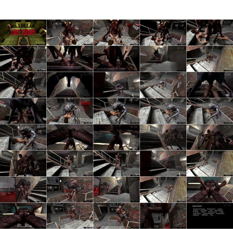 JustFor.Fans  Last Escape 3D animation