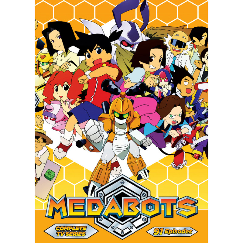 Medabots Complete TV Series Vol. 1-91 Episodes Anime DVD [English