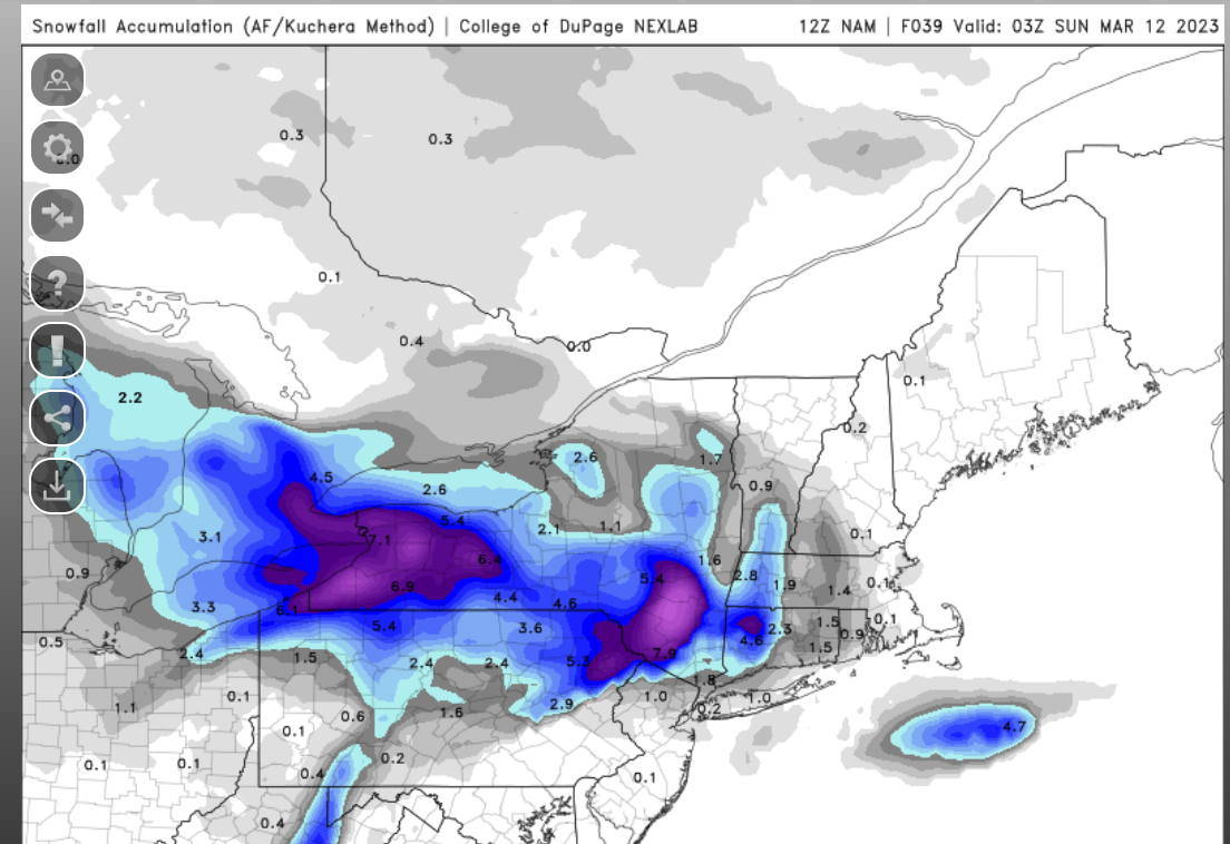 Friday-Saturday Light Snowfall - Page 2 Nam