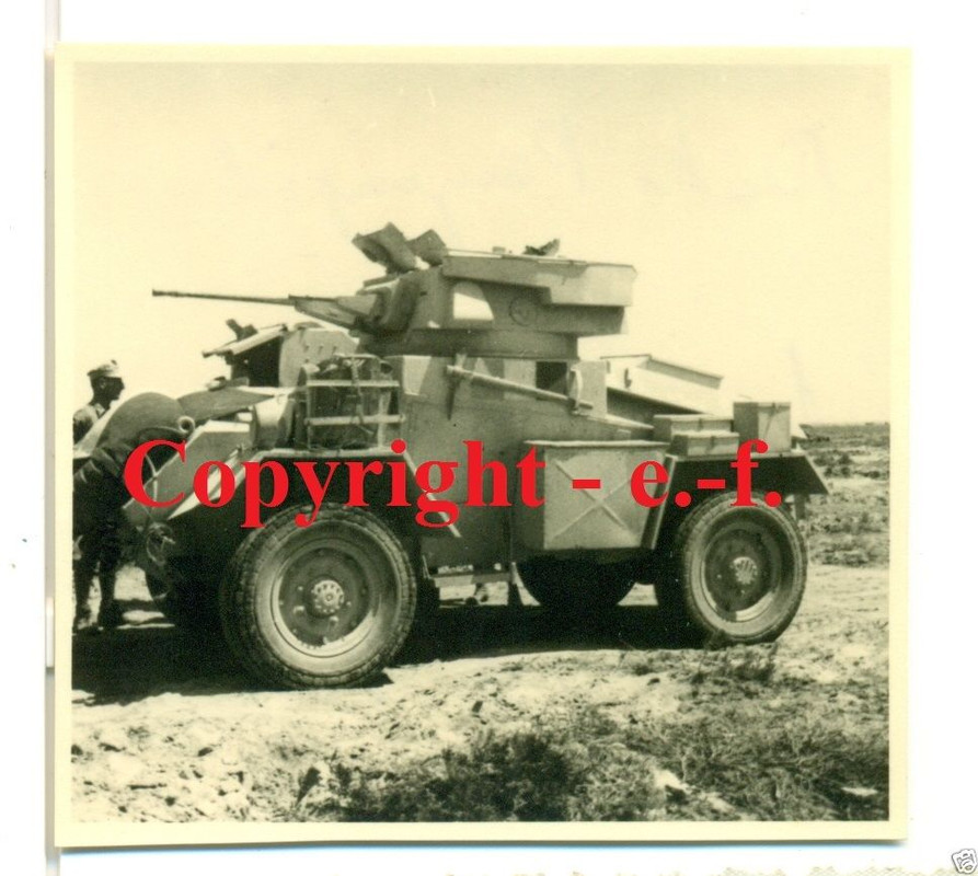 FOTO - AFRIKA - PANZER - Englischer PANZER-SPÄHW
