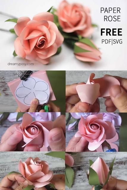 Creating Realistic Paper Rose Foliage Creating Realistic Paper Rose Foliage