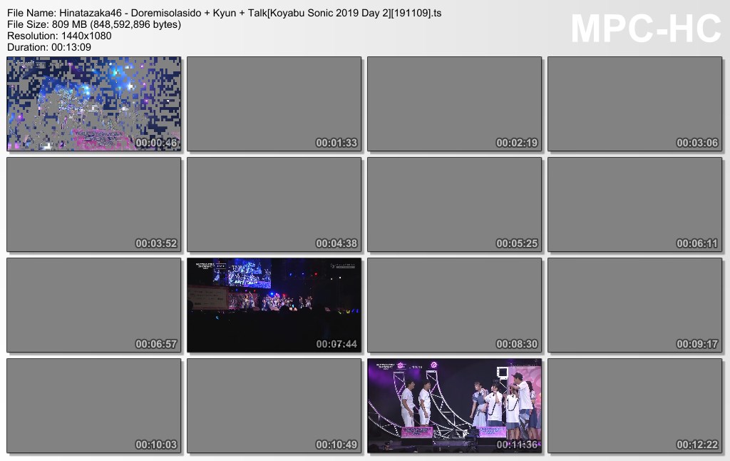 Hinatazaka46 - Doremisolasido   Kyun   Talk[Koyabu Sonic 2019 Da