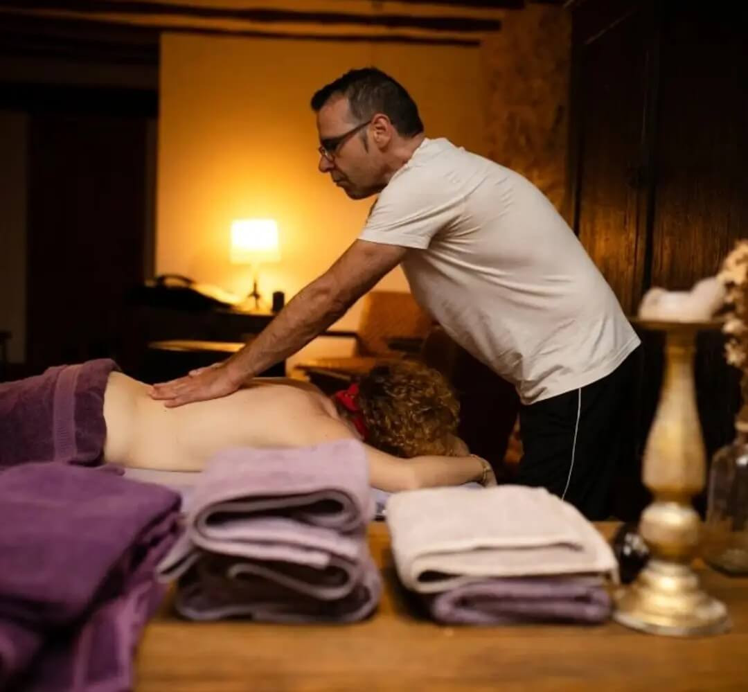 Jorge Gimeno trabajando