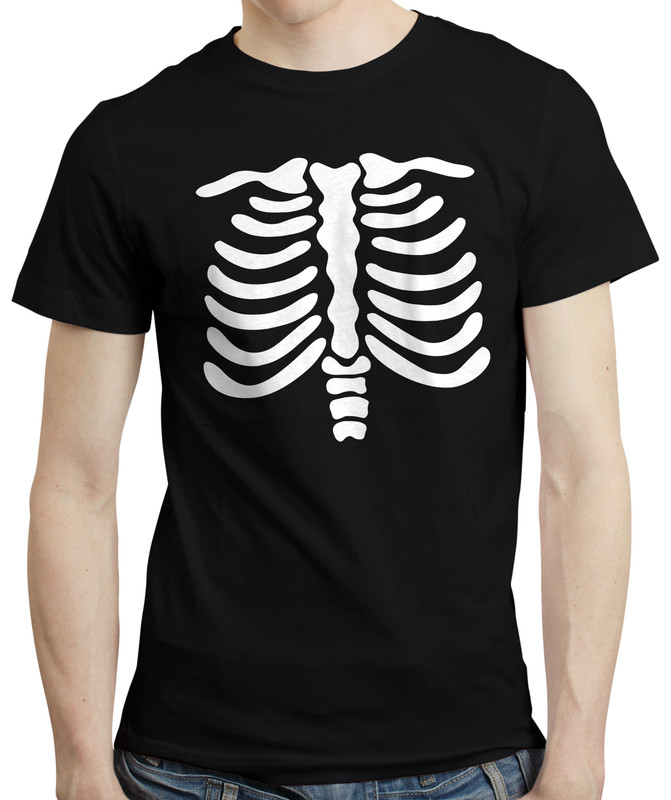 Scary Shirt Skeleton Shirt Spooky Tshirt Vampire Tshirt Ribcage Shirt Horror Shirt Halloween Costume T-shirt Halloween T-shirt