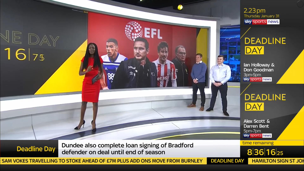 31 January - 14.00.00 - Deadline Day. All the latest news from t