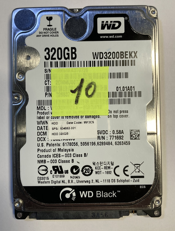 WD-320Gb-Numero 10